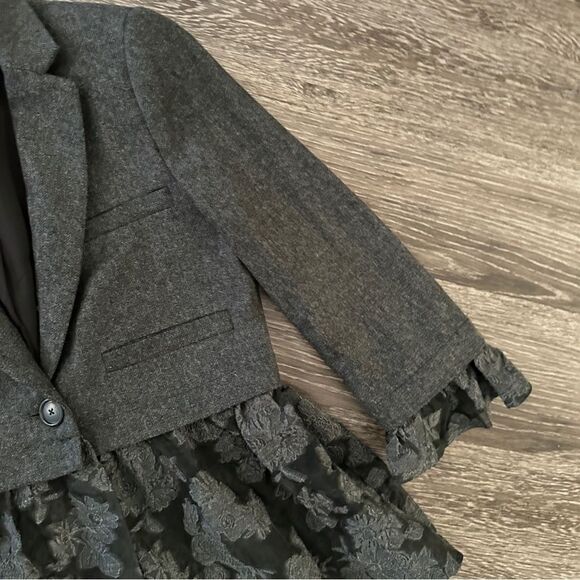 SEA New York Filcoupe lace wool combo blazer - Picture 4 of 14